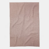 Roos Gouden Glitter Metallic  Girly Sparkly Theedoek (Verticaal)