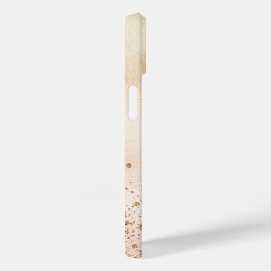 Roos gouden glitter naam Case-Mate iPhone case (Achterkant / Rechts)