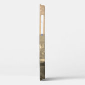 Roos Gouden Glitter Overlay Sepia Fotosjabloon Case-Mate iPhone Case (Achterkant / Links)