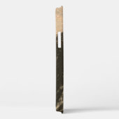 Roos Gouden Glitter Overlay Sepia Fotosjabloon Case-Mate iPhone Case (Achterkant / Rechts)