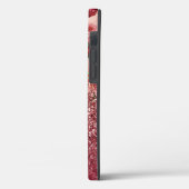Roos Gouden Glitter Rood Roze Rose Bloemen Case-Mate iPhone Case (Achterkant / Links)