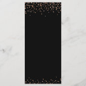 Roos gouden glitter sparkle tijd tot drink Menu Ka (Achterkant)