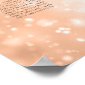 Roos gouden gordelroerlichten poster (Hoek)