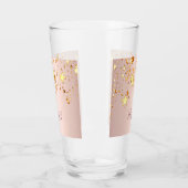 Roos gouden gouden sterren glas (Links)