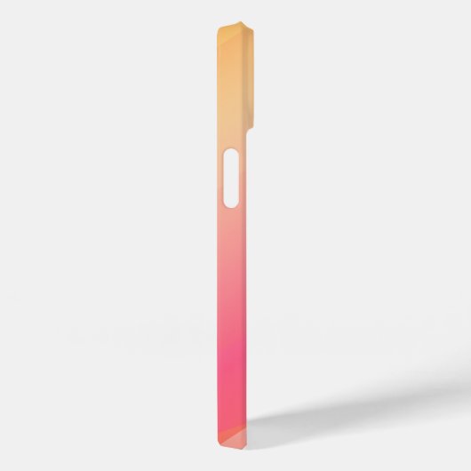 Roos, gouden gradiënt kleuren gepersonaliseerd Case-Mate iPhone case (Achterkant / Rechts)