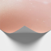 Roos gouden harten cadeaupapier (Hoek)