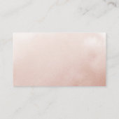 Roos gouden Herfst bloemen bruiloft goed Informatiekaartje (Achterkant)