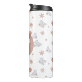 Roos gouden ijs Schaatsen Blush roze schaatsen Mon Thermosbeker (Geroteerd rechts)