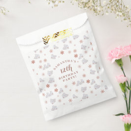 Roos gouden ijs Schaatsen Blush roze schaatsen Ver Bedankzakje