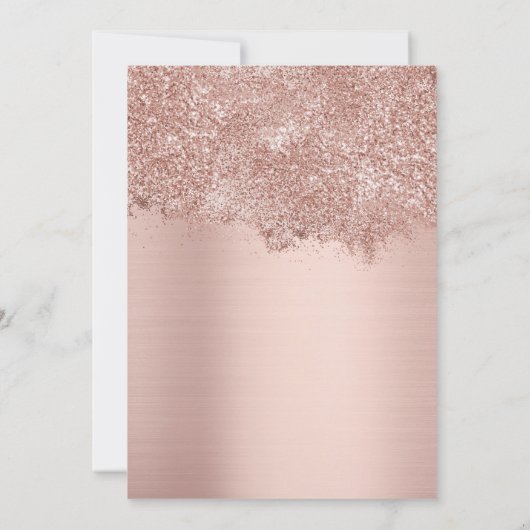 Roos gouden ijs Schaatsen Blush roze schaatsen Ver Kaart (Achterkant)