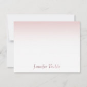 Roos gouden kalligrafie script Sjabloon Elegant (Voorkant)