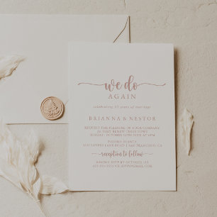 Roos gouden kalligrafie We doen opnieuw gelofte ve Kaart