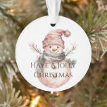 Roos Gouden Kerstboom Candy Canes Snowman Ornament<br><div class="desc">Roos Gouden Kerstboom Candy Canes Snowman</div>
