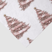 Roos gouden kerstboom tissuepapier (Detail)
