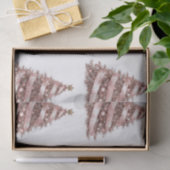 Roos gouden kerstboom tissuepapier (Geschenk)