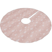 Roos gouden kerstboompatroon modern