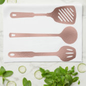 Roos Gouden Keukengerei Koken Theedoek (Gevouwen)