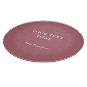 Roos Gouden Kleur Elegant Modern Minimalistisch Snijplank (Hoek)