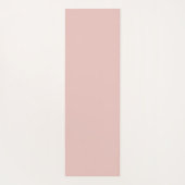 Roos gouden kleur professionele eenvoudige monogra yogamat (Achterkant)