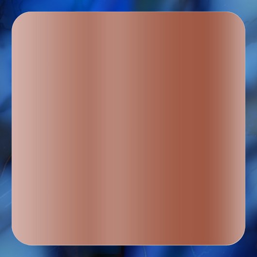 Roos gouden lege Sjabloon, personaliseer voeg teks Vierkante Sticker