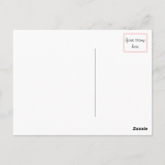 Roos gouden liefde briefkaarten, glitter briefkaart (Achterkant)