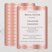 Roos gouden lint Vrijgezellenfeest Kaart (Voorkant / Achterkant)