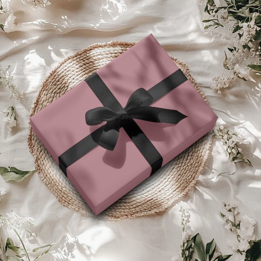 Roos Gouden Metallic Stevige Kleur | Klassiek | El Cadeaupapier