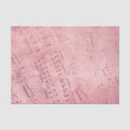 roos gouden muziekblad tissuepapier