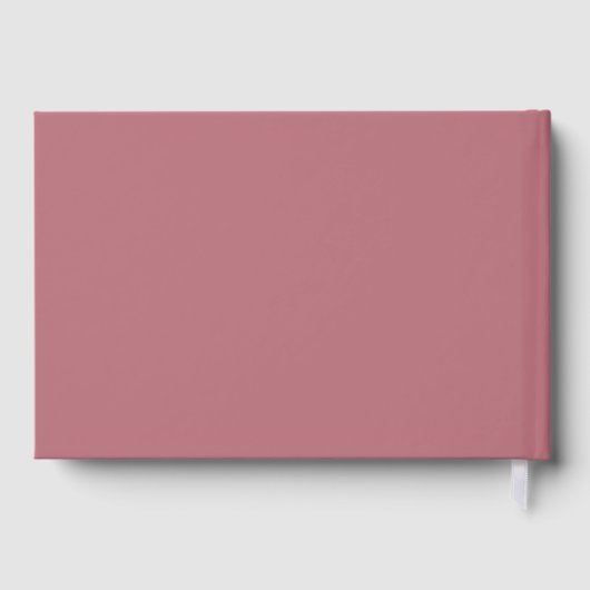 Roos gouden naam script pet Afstuderen Gastenboek (Achterkant)