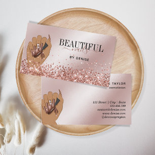 roos gouden nagellak visitekaartje