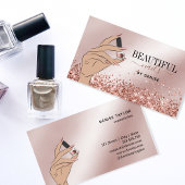 roos gouden nagellak visitekaartje