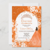 Roos gouden oranje kaart (Voorkant)