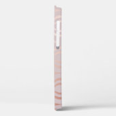 Roos gouden pauwenveren,  Case-Mate iPhone case (Achterkant / Links)