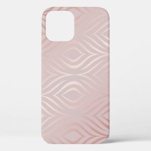 Roos gouden pauwenveren,  Case-Mate iPhone case