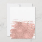 Roos gouden penseelstreek vleermuis mitswa informa kaart (Achterkant)