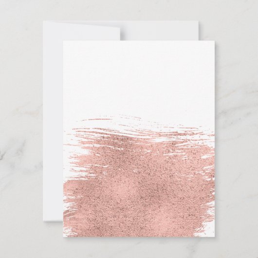 Roos gouden penseelstreek vleermuis mitswa informa kaart (Achterkant)