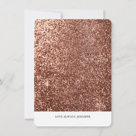 Roos gouden pompoen herfst bruiloft bruidsmeisje v kaart (Achterkant)