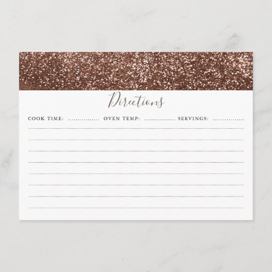 Roos gouden pompoen Herfst Vrijgezellenfeest recep Informatiekaartje (Achterkant)