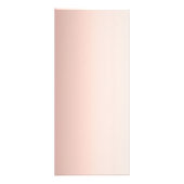 Roos gouden roze beglazing minimalistisch  reclamekaart (Achterkant)