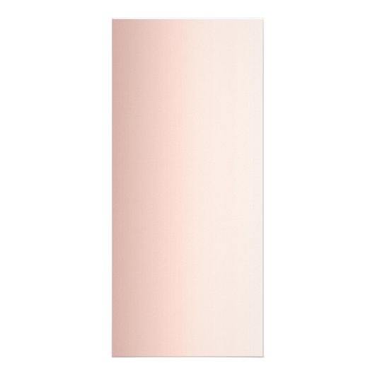 Roos gouden roze beglazing minimalistisch  reclamekaart (Achterkant)