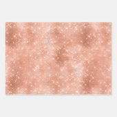 Roos Gouden Roze Eenhoorn Sparkle Inpakpapier Vel (Voorkant 2)