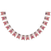 roos gouden roze paarse florale vormgeving vlaggetjes (Alle)