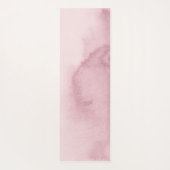 Roos Gouden Roze Tie Dye Custom Naam Yogamat (Achterkant)