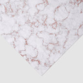 Roos Gouden Steen Wit Grijs Steen Marmer Tissuepapier (Detail)