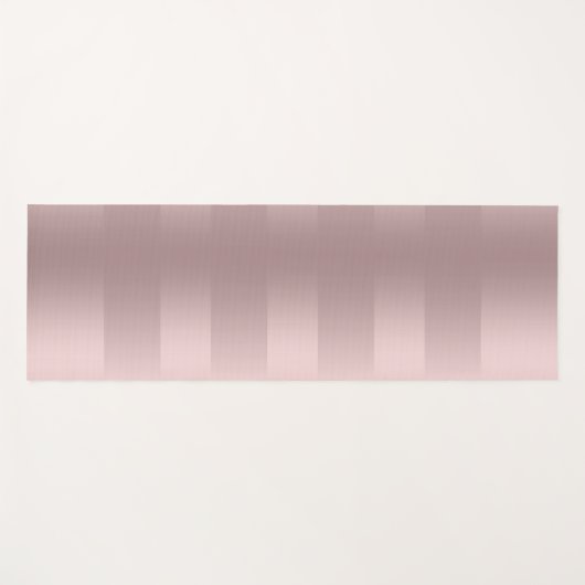 Roos-gouden strepen yogamat (Voorkant (horizontaal))