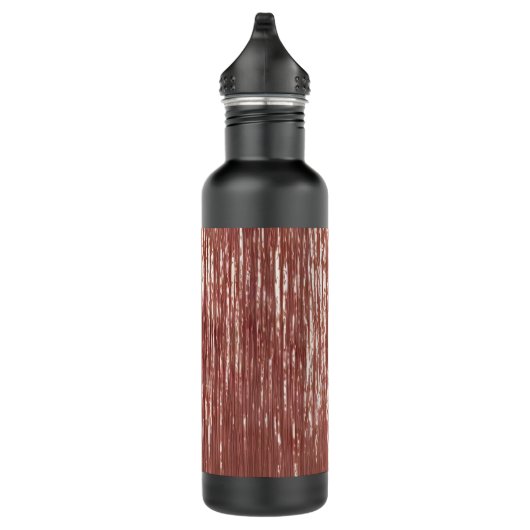 Roos Gouden Tinsel Stripes Waterfles (Rechts)