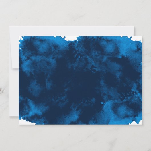 Roos gouden typografie gelofte hernieuwing 10-jari kaart (Achterkant)