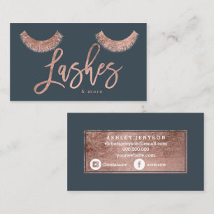 roos gouden typografie kool visitekaartje