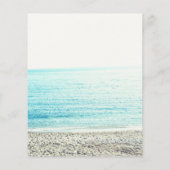 Roos gouden typografie strandfoto's budget bruilof (Achterkant)