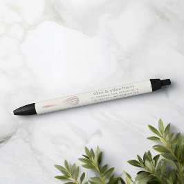 Roos gouden whisk | Bakkerij- of cateringbedrijf Zwarte Inkt Pen